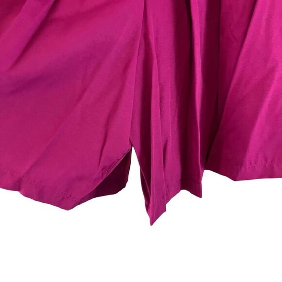 NWT Gitano Vinage Baggy Shorts Purple Fuchsia Rayon Polyester Blend Medium - Picture 5 of 5